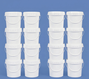 1LFactory Vente en gros de culture de semences de champignons perforées de qualité alimentaire pour la culture de champignons dans des bouchons en spirale dans des seaux en plastique ronds - Product Image 5