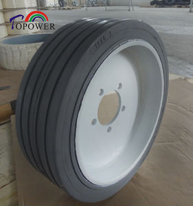 AWP moule sur pneu solide 16x5 roue de plate-forme élévatrice 16X5 JLG 2032E2 2646E2 2632E2 - Product Image 4