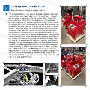 Simulateur de route de châssis automobile XPROMISE, machine de test de suspension de voiture, <span class=keywords><strong>diagnostic</strong></span> de bruit à vendre - Product Image 6