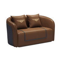 Ensemble de fauteuils et de canapés haut de gamme en métal pour salles de billard et espaces d'attente commerciaux
