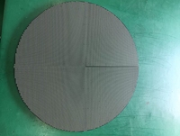 Écran LED d'intérieur P2.5 pour logo, SMD2020, 160000 points/m², haute densité, signalétique circulaire pour entreprise