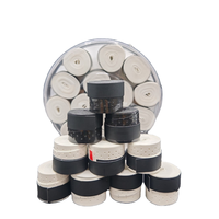 Overgrip Delgado Antideslizante, Ecológico y Duradero para Raquetas de Tenis, Bádminton, Cricket, Pickleball y Padel, de PU Seco para Protección