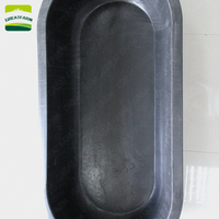 Nouveau produit spécial au Moyen-Orient Mangeoire ovale pour chameaux Équipement d'alimentation pour animaux le matériau compressif