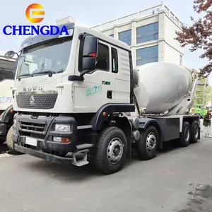 Used 10 Cubic Meters 12cbm Sinotruk Howo 6x4 Diesel Mix Concrete Mixer Truck