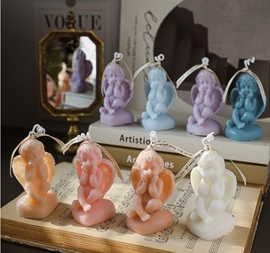 Vela para Baby Shower, Cera de Soja Hecha a Mano, Mediana, Hermosa y de Diseño, Juego de Regalo de Lujo, Velas Aromáticas Bonitas al por Mayor con Empaque - Product Image 2