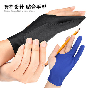 Gant d'artiste pour main droite et gauche, prévention des contacts accidentels, anti-salissure, gant de <span class=keywords><strong>dessin</strong></span> - Product Image 3