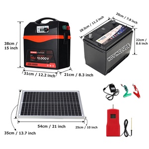 Energizador Solar para Cercas de Pastoreo, de Alta Eficiencia y Ecológico, con 100 km de Alcance, Diseño Impermeable, de China - Product Image 2