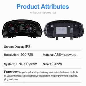 Navihua New Design <b>Car</b> <b>for</b> VW Volkswagen Passat Series 2015 Digital Cluster Linux System Auto <b>Speedometer</b> LCD Instrument Carplay - Product Image 5
