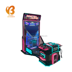 Machine de <span class=keywords><strong>jeu</strong></span> vidéo d'arcade de tir au pistolet à 2 joueurs, prix d'usine, fonctionnement à pièces, simulateur de tireur d'élite, anglais - Product Image 3