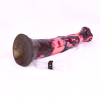 FAAK Dildo en silicone éjaculant, pénis fantaisie avec ventouse, jouet sexuel anal, jouet sexuel pour adultes pour femmes