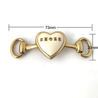 Fabricant en gros de chaussures à talons hauts pour femmes, chaîne de chaussures personnalisée en alliage de zinc métallique, accessoires Shiwei XK53001