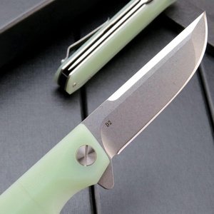 Cuchillo de Bolsillo Plegable Personalizado Marca HK FB063 con Mango G10, Compatible con OEM, Acero Inoxidable D2, para Supervivencia/Campismo/Caza - Product Image 5