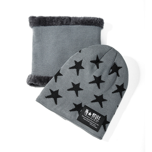 <span class=keywords><strong>Ensemble</strong></span> de bonnets et écharpes pour hommes, doux et doux, maintien au chaud - Product Image 3