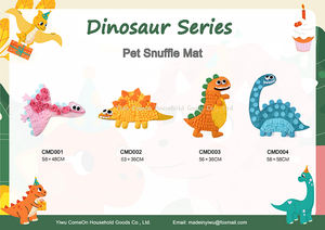 Alfombra Olfativa Interactiva para Perros, Juguete para Mascotas, Alivio del Estrés, Comida Lenta para Cachorros, Alfombra de Forrageo para Perros, Serie Dinosaurio - Product Image 6