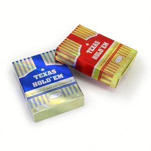 Bridge Size Plastic Pvc Jumbo Index <b>Playing</b> Custom Design Red/Blue Statesman Poker <b>Cards</b> - Product Image 3