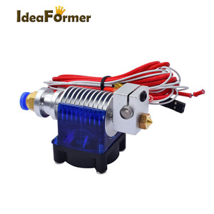 Imprimante <span class=keywords><strong>3d</strong></span> <span class=keywords><strong>V6</strong></span> 12V/24V Bowden Remote J-head <span class=keywords><strong>Hotend</strong></span> Kit 0.4mm 1.75 /3.0mm <span class=keywords><strong>Hotend</strong></span> pour E3D Extruder Parts with Cooling Fan - Product Image 6