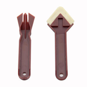 Raspador de juntas, alisador de sellador de silicona ABS de 140x49x13mm para aplicación en suelos, herramienta duradera - Product Image 3