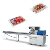 Machine d'emballage de crêpes pita arabes Machine d'emballage de sacs de pain arabe Pizza Tortilla Frozen Paratha Crepes Chapatti Roti