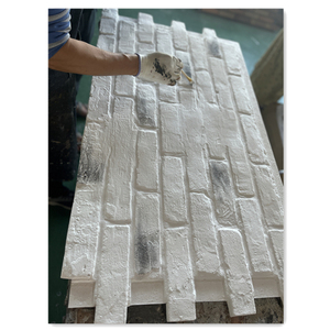 Panel de pared de ladrillo falso de poliuretano, textura exterior - Product Image 1