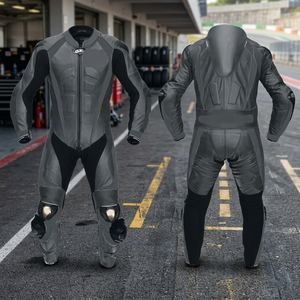 Moto One & two piece Racing combinaison en cuir - Product Image 2