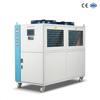 Refroidisseur d'eau industriel certifié CE 220V 380V 415V 440V 480V 15HP 40000Kcal/h, refroidi par air