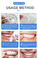 Vente en gros : Couvre-denture professionnel à clipser en plastique, facettes blanchissantes, fausses dents supérieures et inférieures pour un sourire éclatant