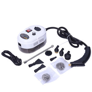 Limpiador a Vapor Eléctrico Portátil de 1800W, 3 Bares de Presión, Cuerpo de Plástico Negro, Uso Doméstico - Product Image 4