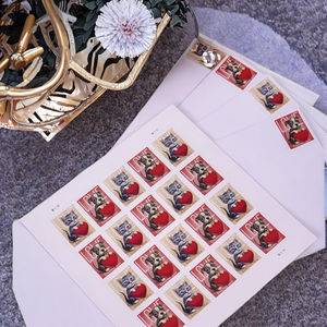 Rouleau de <span class=keywords><strong>timbres</strong></span>-poste vintage en PVC 2025, papier décoratif, séchage rapide, artisanat dans de nombreux styles, <span class=keywords><strong>timbres</strong></span> de première classe, enveloppes, étiquettes, autocollants - Product Image 3