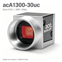 Caméra couleur USB3.0 acA1300-30uc 1,3MP Sony ICX445 CCD Global Shutter 1280x960 30fps Monture C pour inspection En stock