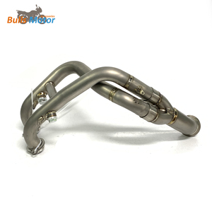 Embase d'échappement en alliage de titane pour <span class=keywords><strong>KTM</strong></span> 790/890ADV 790/890DUKE tuyau d'échappement avant de moto tuyau de courbure - Product Image 4