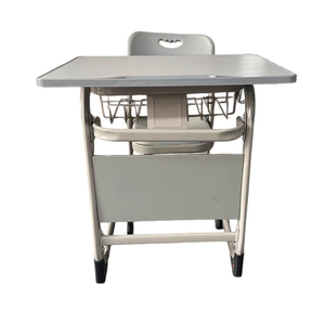 Meubles scolaires ergonomiques, chaise de bureau pour étudiants, hauteur réglable, table d'étude en métal et en bois pour la salle de classe, l'apprentissage à domicile - Product Image 6
