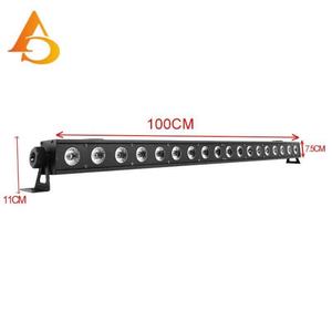 Luz LED de Pared con Carcasa de Aluminio de 18x12w, Luz de Pared DMX RGBW para Escenario - Product Image 6