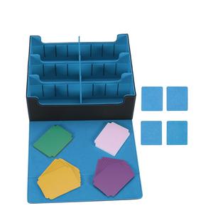 Boîte de rangement exclusive transfrontalière à trois rangées pour cartes, grande capacité, étanche et résistante à l'usure, pour jeux de société <span class=keywords><strong>Yu</strong></span>-<span class=keywords><strong>Gi</strong></span>-<span class=keywords><strong>Oh</strong></span> et Pokémon - Product Image 1
