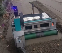 Petit robot de nivellement laser d'intérieur pour mortier et béton, idéal pour la décoration et le nivellement des sols Yu Cheng Blue 1