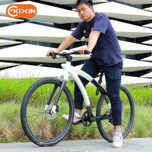 Roues de vélo de route en fibre de carbone personnalisées OEM/ODM de 28 pouces, freins hydrauliques doubles tout-terrain pour la course, cyclisme adulte A5-300 Carbon R - Product Image 1