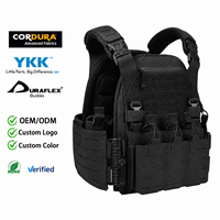Chaleco Táctico OEM ODM, Portaplacas Duradero con Sistema MOLLE, Equipo Táctico con Cinturón Ajustable para Deportes y Entrenamiento al Aire Libre