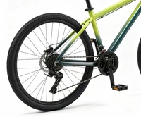 Vélo de montagne VTT 21 vitesses avec freins à disque et fourche en acier