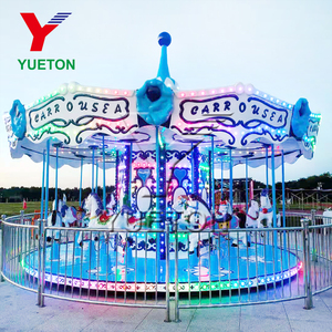 Trẻ em điện <span class=keywords><strong>Carousel</strong></span> đi xe với đèn <span class=keywords><strong>LED</strong></span> vui vẻ công viên giải trí thu hút - Product Image 2