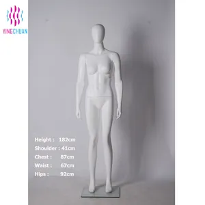 Usine Offre Spéciale Belle Femme En Fiber De Verre Curvy Mannequin Féminin