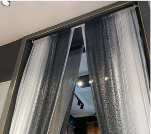 Vải rèm cửa thêu ren bán buôn cao cấp, 100% polyester - Product Image 3