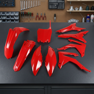 Kit Plastiche Rosse 070 con Filtro USA per Moto Honda CRF 250R 2014-2017 - Accessori Moto - Product Image 2