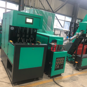 עיצוב מותאם אישית 1500bph 4 חללים חצי אוטומטיים פלסטיק חצי אוטומטי עם הופר עבור בקבוקי משקה 1.5l - Product Image 4