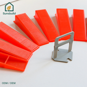 Cuñas Niveladoras de Azulejos Reutilizables y Autoadhesivas Sunsbuild para Uso en Apartamentos y Hospitales, Previenen la Desigualdad de Nivel y Proporcionan un Espaciado Uniforme de los Azulejos - Product Image 1