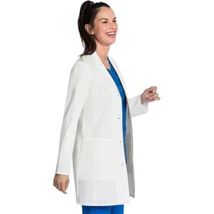 Bata <span class=keywords><strong>de</strong></span> <span class=keywords><strong>laboratorio</strong></span> <span class=keywords><strong>de</strong></span> manga completa personalizada <span class=keywords><strong>de</strong></span> nuevo estilo para médicos profesionales bata médica <span class=keywords><strong>de</strong></span> moda <span class=keywords><strong>de</strong></span> <span class=keywords><strong>laboratorio</strong></span> con tres bolsillos - Product Image 3