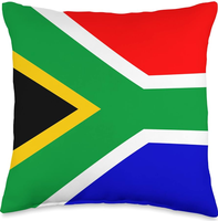 Coussin décoratif patriotique du Tournoi de football Colombie 2026, motif drapeau, pour canapé, lit ou comme coussin lombaire