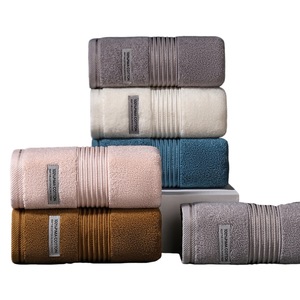 Serviette de Visage en Coton Antibactérien 34x74 cm Carrée Séchage Rapide Légère Haute Qualité pour Maison <span class=keywords><strong>Plage</strong></span> Spa Salon Hôtel Voyage - Product Image 1