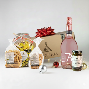 Confezione Regalo Pugghia Natalizia di Lusso, Set Promozionale Tematico con Stampa Offset su Carta - Product Image 1
