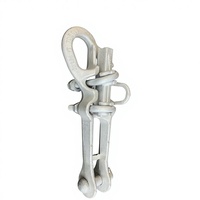 Collier de serrage droit haute résistance pour ligne électrique aérienne, tension nominale 190 kN
