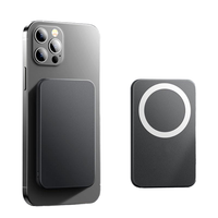 2025 nouveau 5000mah portable sans fil charge chine batterie externe induction avec led avec certificat CE