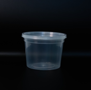 Contenants alimentaires jetables en PP de haute qualité HACAMY avec couvercles, gobelets en plastique transparent sans BPA pour la préparation des repas - Product Image 2